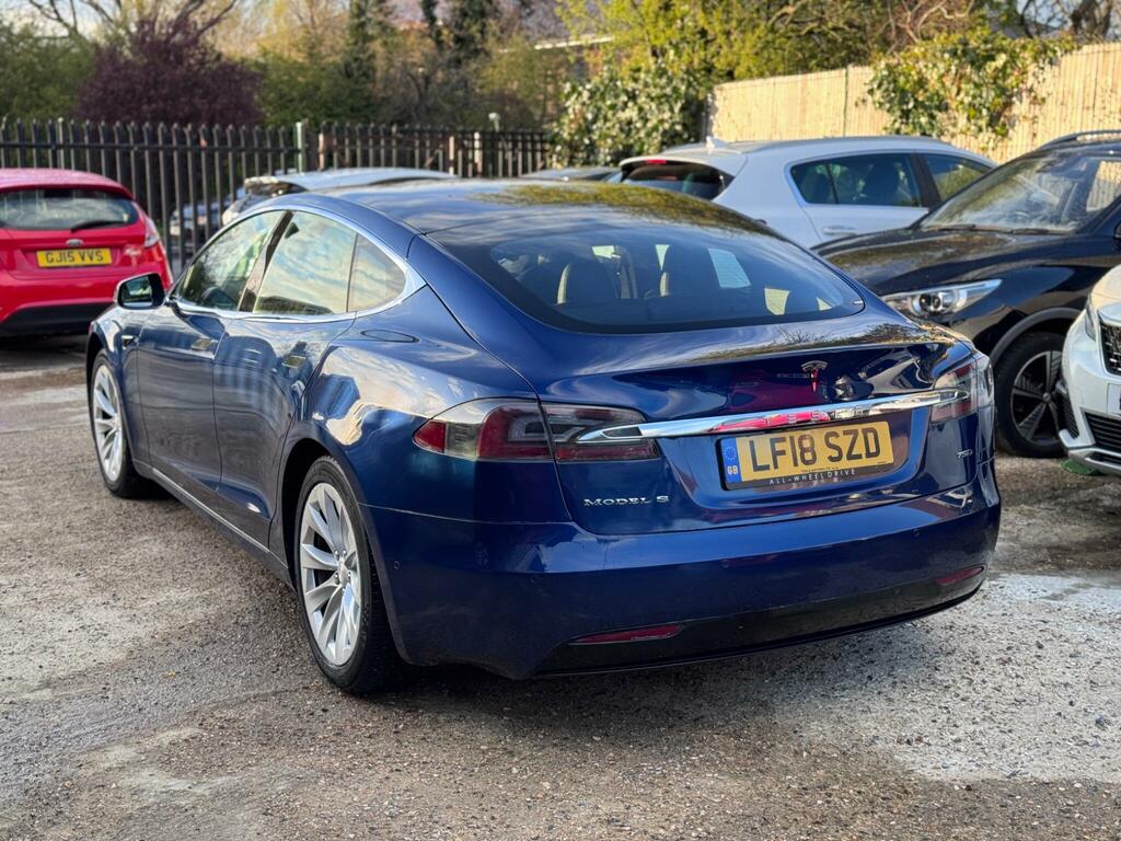 Tesla Model S 75D Dual Motor 4Wd Blue #4