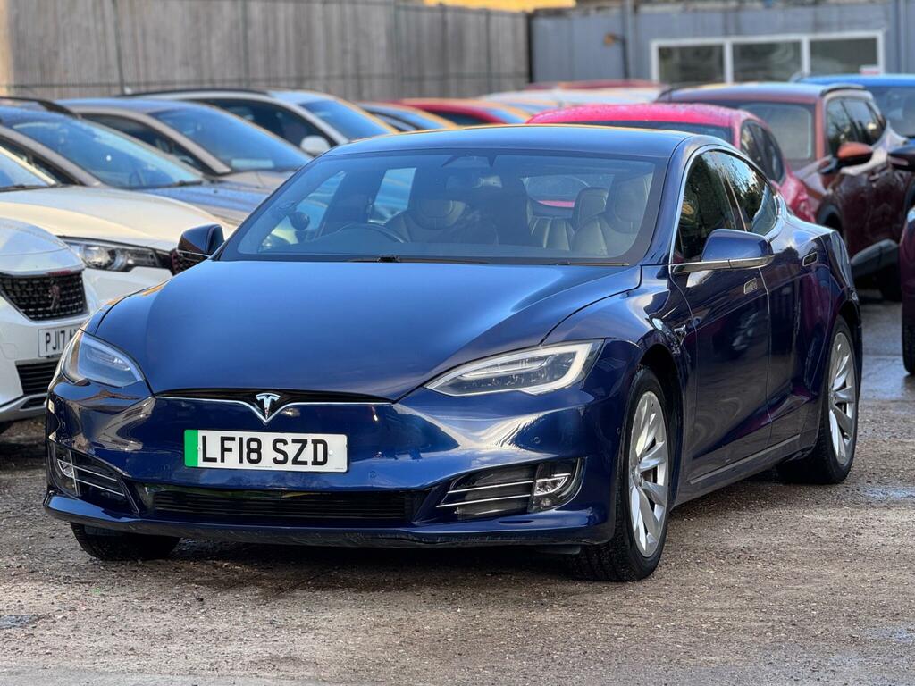 Tesla Model S 75D Dual Motor 4Wd Blue