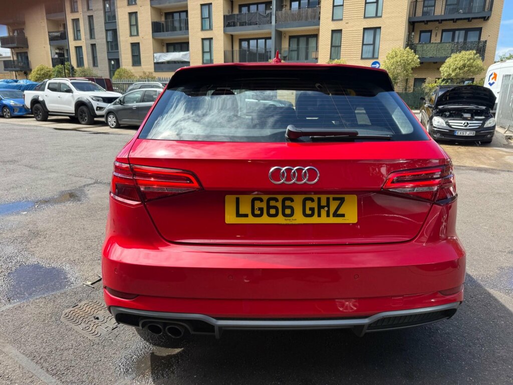 Audi A3 1.4 Tfsi Cod S Line Sportback S Tronic Euro 6 Ss LG66GHZ Red #4