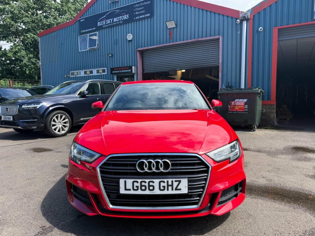 Audi A3 1.4 Tfsi Cod S Line Sportback S Tronic Euro 6 Ss LG66GHZ Red #2