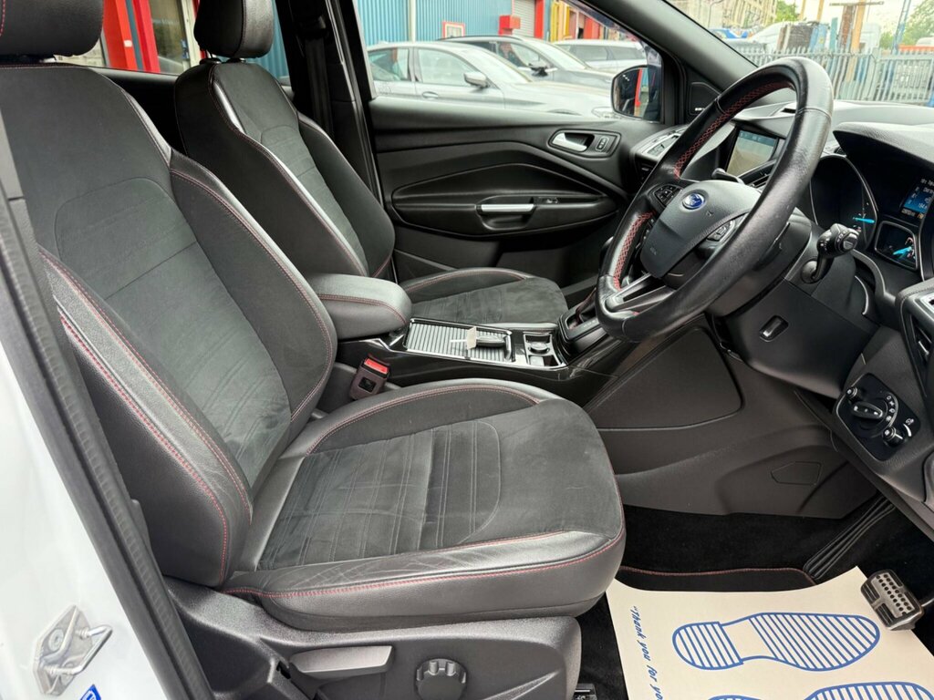 Ford Kuga 1.5 Tdci St-line Powershift Euro 6 Ss White #6