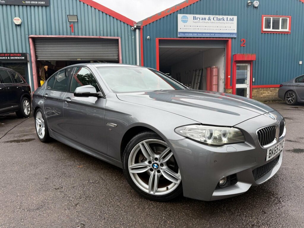 BMW 5 Series 2.0 520I M Sport Euro 6 Ss Grey #3