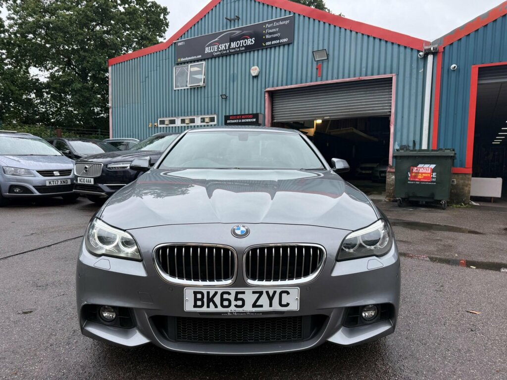 BMW 5 Series 2.0 520I M Sport Euro 6 Ss Grey #2
