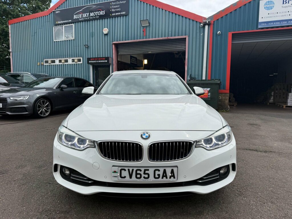 BMW 4 Series Gran Coupe 2.0 420I Luxury Euro 6 Ss CV65GAA White #2