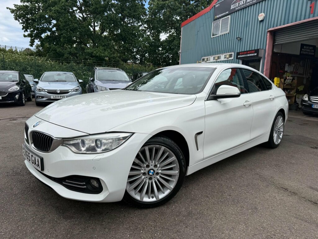 BMW 4 Series Gran Coupe 2.0 420I Luxury Euro 6 Ss White