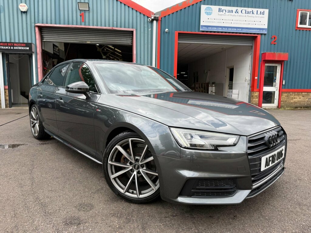 Audi A4 1.4 Tfsi Black Edition S Tronic Euro 6 Ss Grey #3