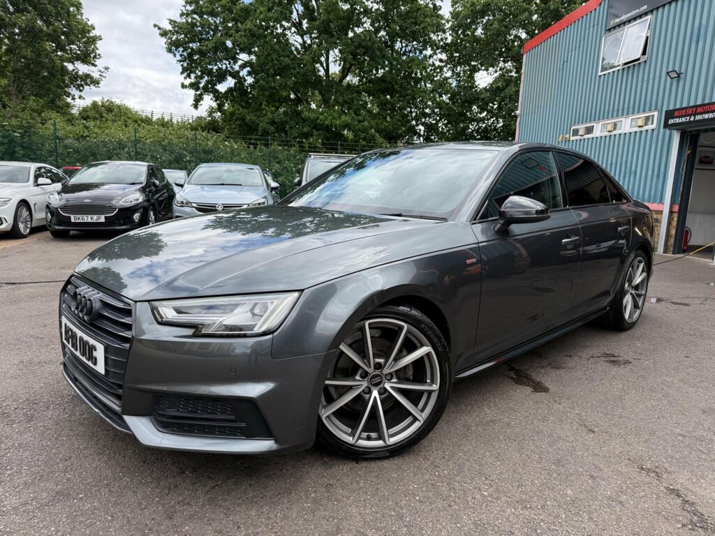 Audi A4 1.4 Tfsi Black Edition S Tronic Euro 6 Ss Grey