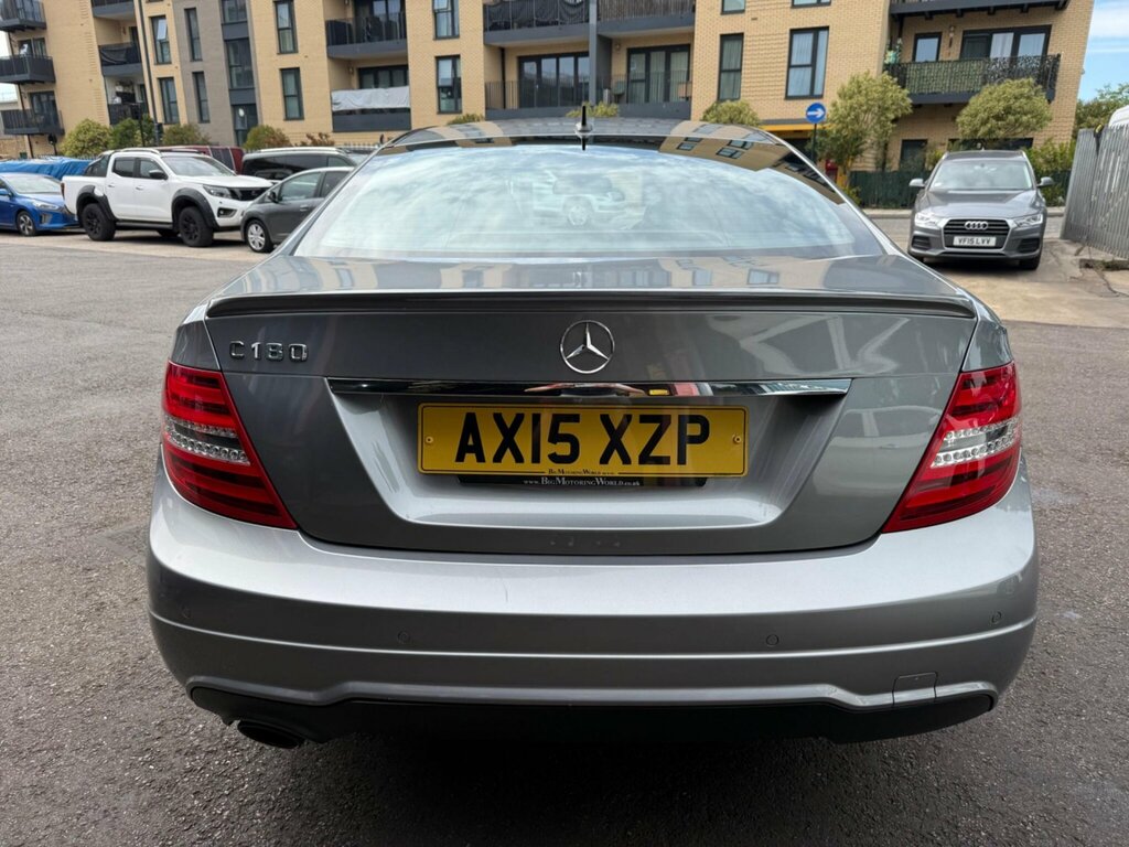 Mercedes-Benz C Class 1.6 C180 Amg Sport Edition G-tronic Euro 6 Ss Silver #4