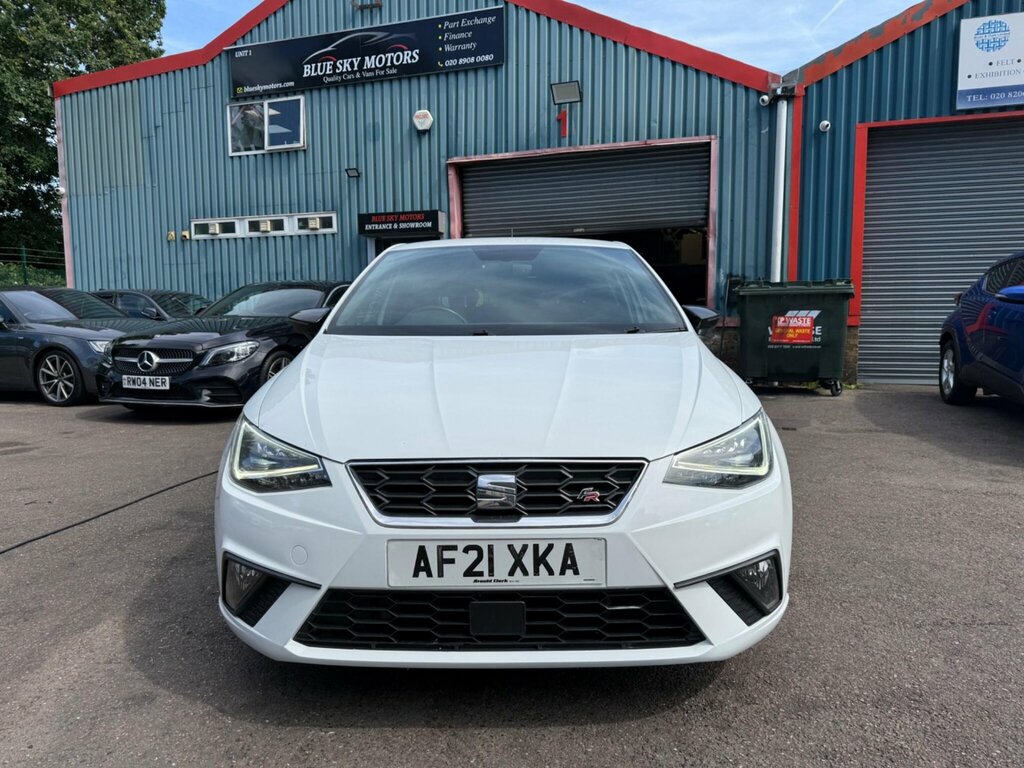 Seat Ibiza 1.0 Tsi Fr Euro 6 Ss Gpf AF21XKA White #2