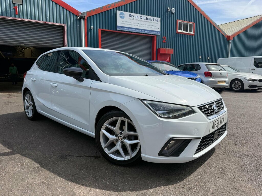 Seat Ibiza 1.0 Tsi Fr Euro 6 Ss Gpf AF21XKA White #3