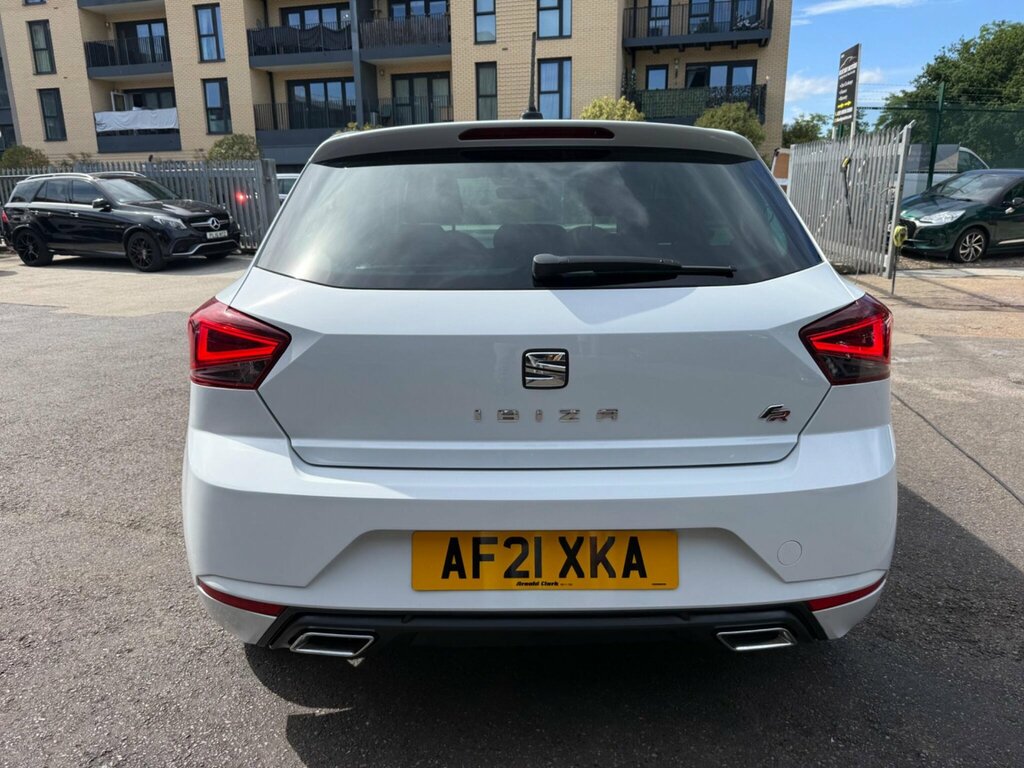 Seat Ibiza 1.0 Tsi Fr Euro 6 Ss Gpf AF21XKA White #4