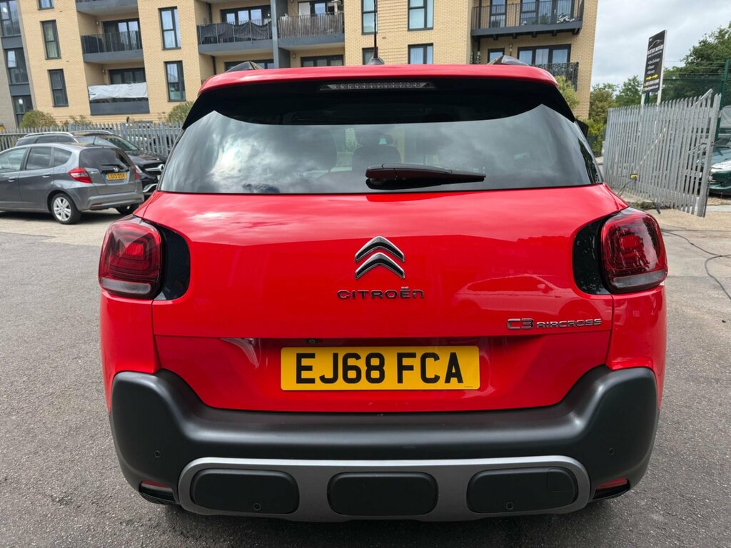 Citroen C3 Aircross 1.2 Puretech Flair Eat6 Euro 6 Ss Red #4