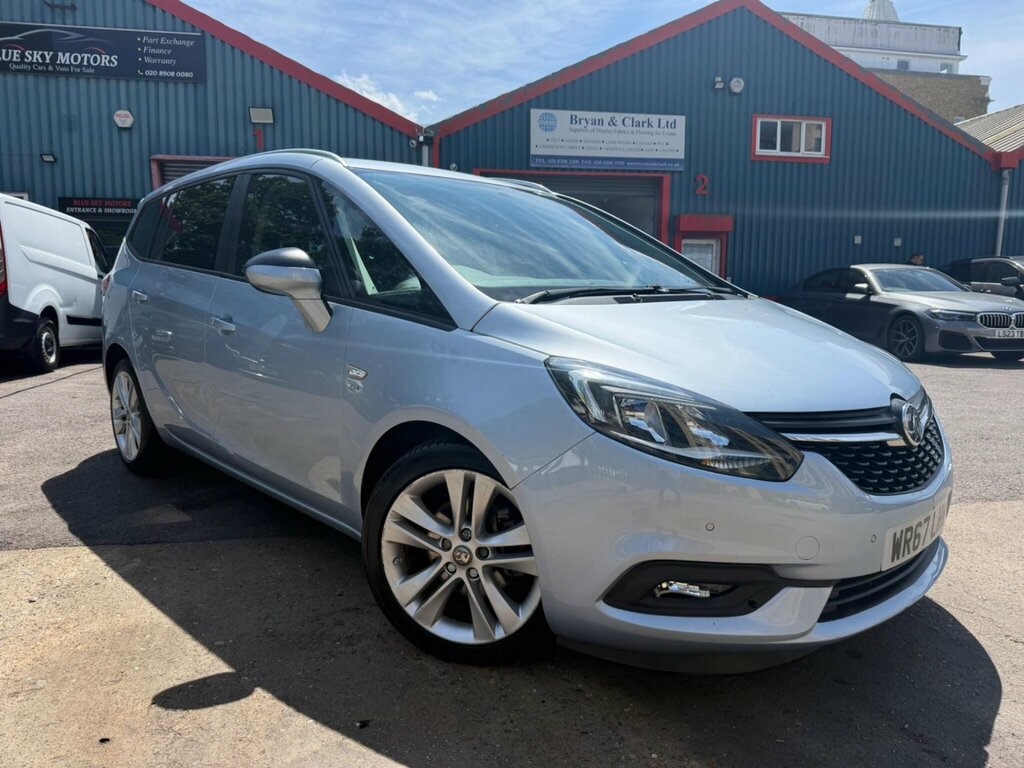 Vauxhall Zafira Tourer 1.4I Turbo Sri Nav Euro 6 Silver #3