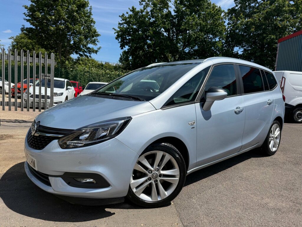 Vauxhall Zafira Tourer 1.4I Turbo Sri Nav Euro 6 Silver