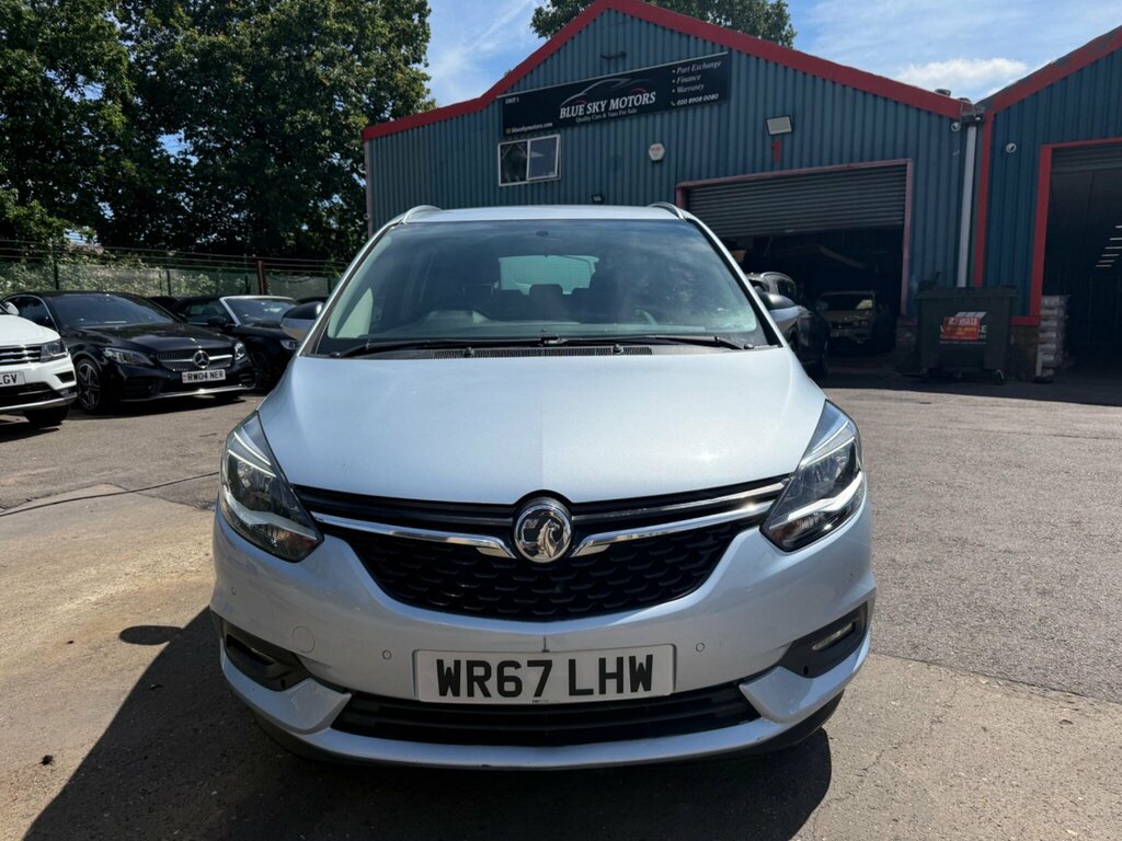 Vauxhall Zafira Tourer 1.4I Turbo Sri Nav Euro 6 Silver #2