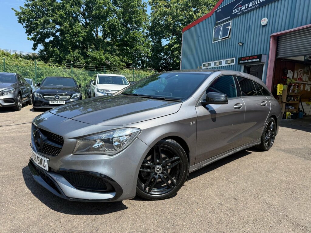 Mercedes-Benz CLA Class 1.6 Cla180 Amg Line Edition Shooting Brake 7G-dct WF68BWU Grey