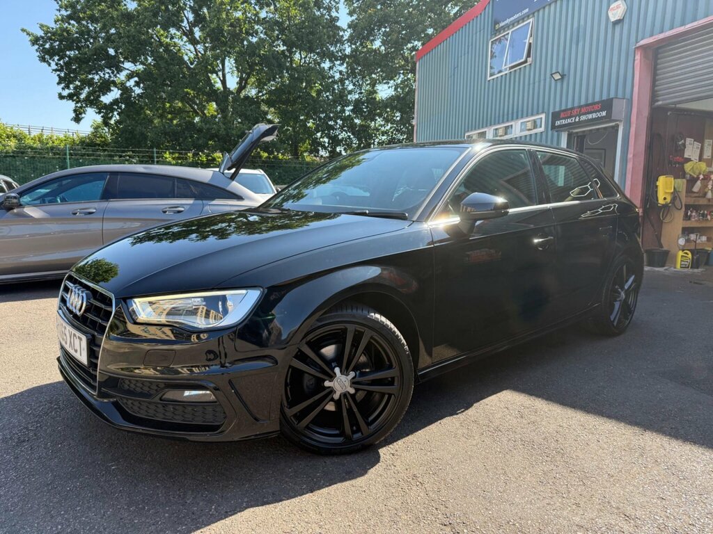 Audi A3 1.4 Tfsi Cod S Line Sportback S Tronic Euro 6 Ss RX65XCT Black