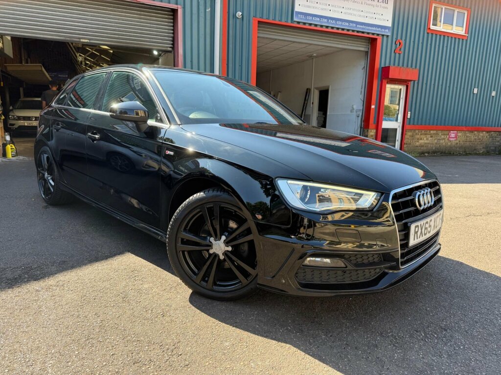 Audi A3 1.4 Tfsi Cod S Line Sportback S Tronic Euro 6 Ss RX65XCT Black #3