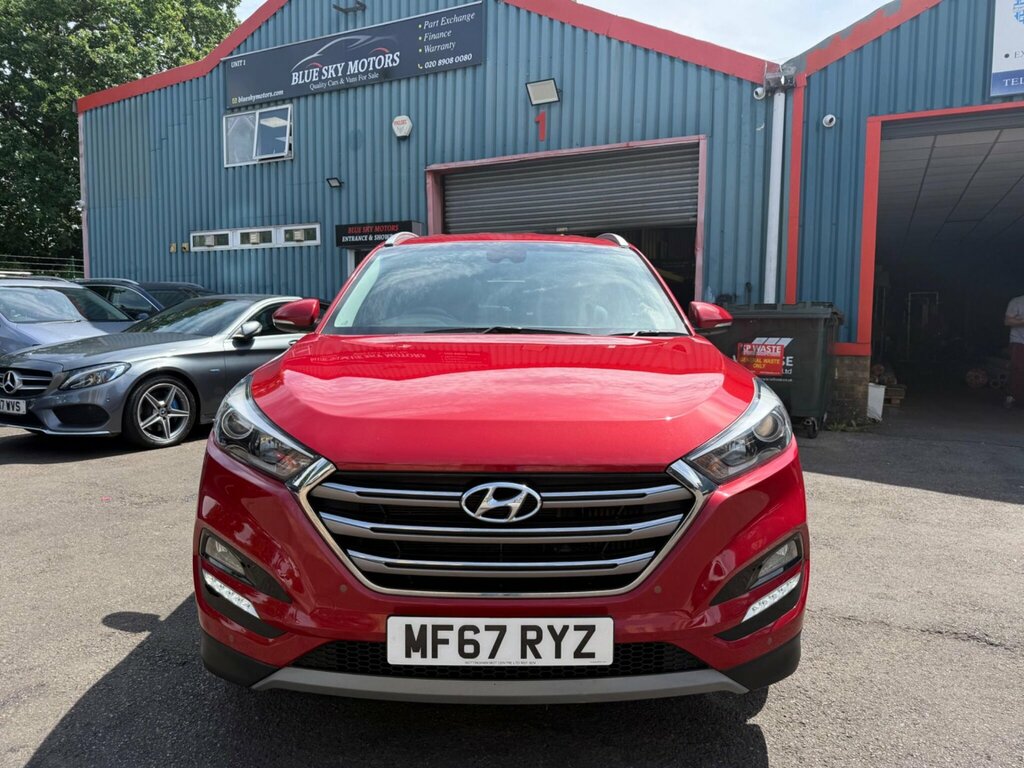 Hyundai Tucson 1.6 T-gdi Sport Edition Dct Euro 6 Red #2