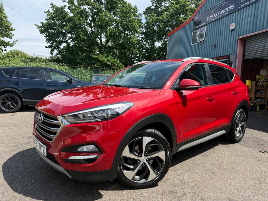 Hyundai Tucson 1.6 T-gdi Sport Edition Dct Euro 6 Red