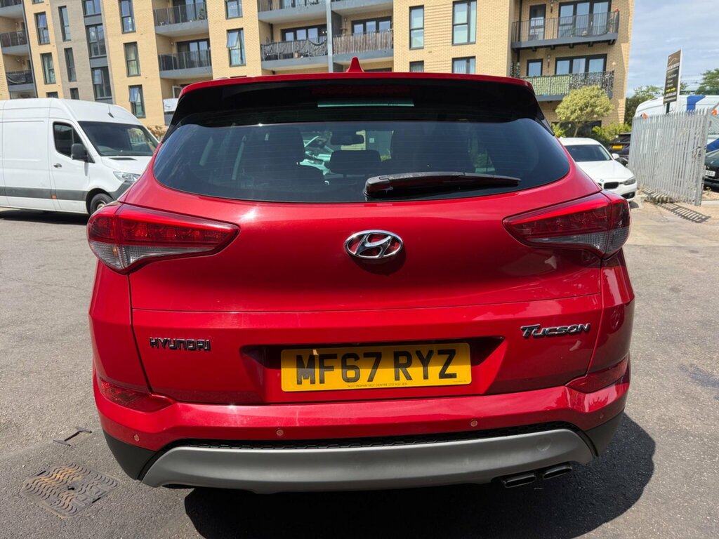 Hyundai Tucson 1.6 T-gdi Sport Edition Dct Euro 6 Red #4