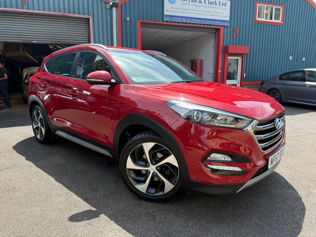 Hyundai Tucson 1.6 T-gdi Sport Edition Dct Euro 6 Red #3