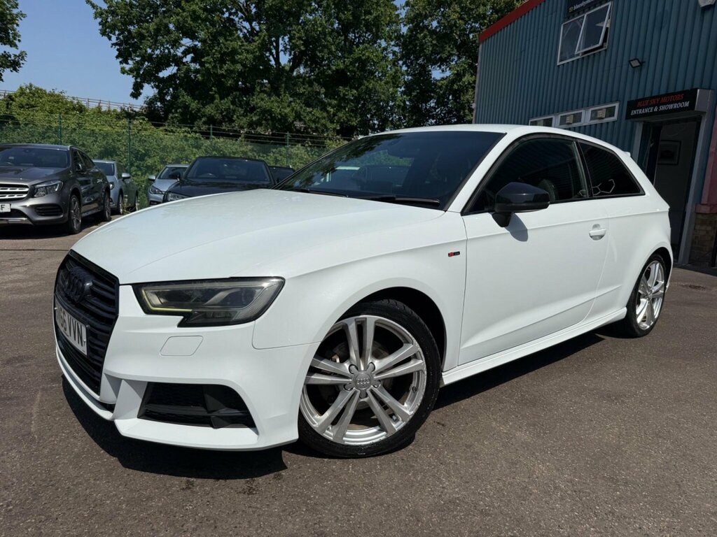 Audi A3 1.4 Tfsi Cod S Line S Tronic Euro 6 Ss SV66VVN White