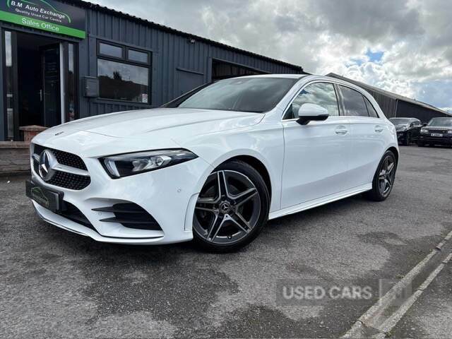 Mercedes-Benz A Class A180d Amg Line Executive AK19YHT White #2