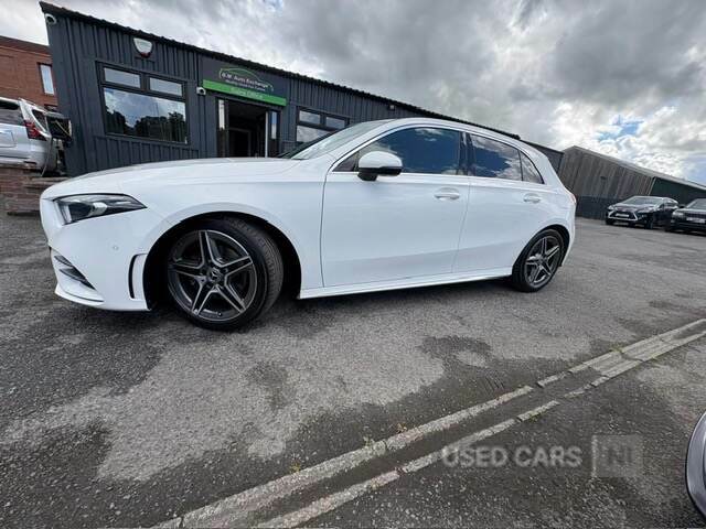 Mercedes-Benz A Class A180d Amg Line Executive AK19YHT White #3