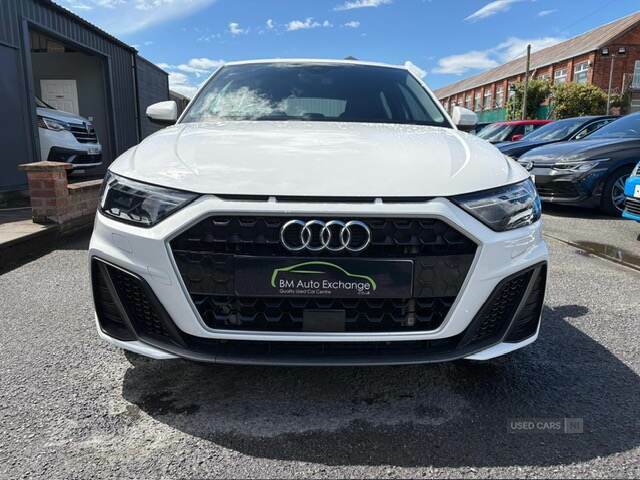 Audi A1 30 Tfsi 110 S Line S Tronic White #5