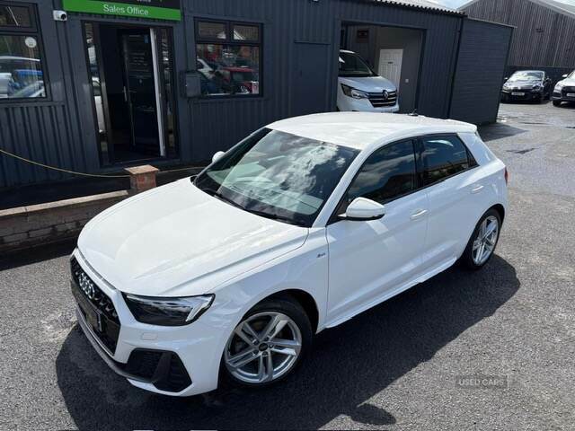 Audi A1 30 Tfsi 110 S Line S Tronic White #4