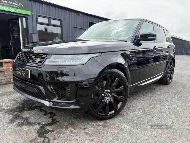 Land Rover Range Rover Sport 3.0 Sdv6 Hse YX69ZYE Black #3