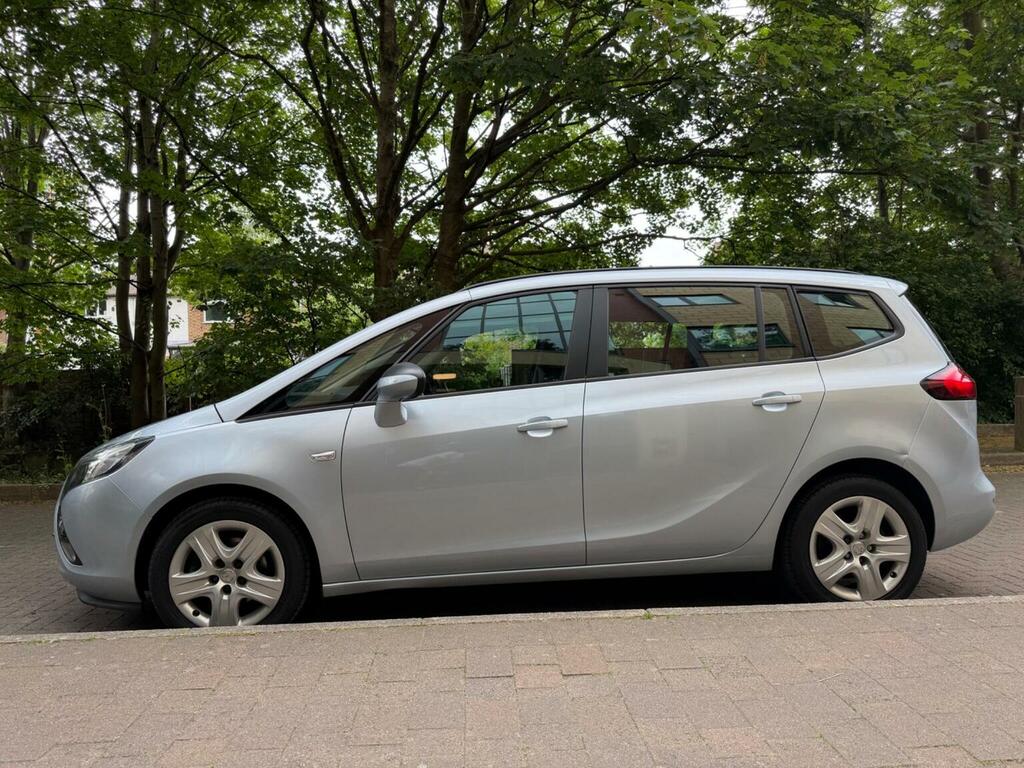 Vauxhall Zafira Tourer 1.4I Turbo Exclusiv Euro 6 201515 NU15YDP Silver #4