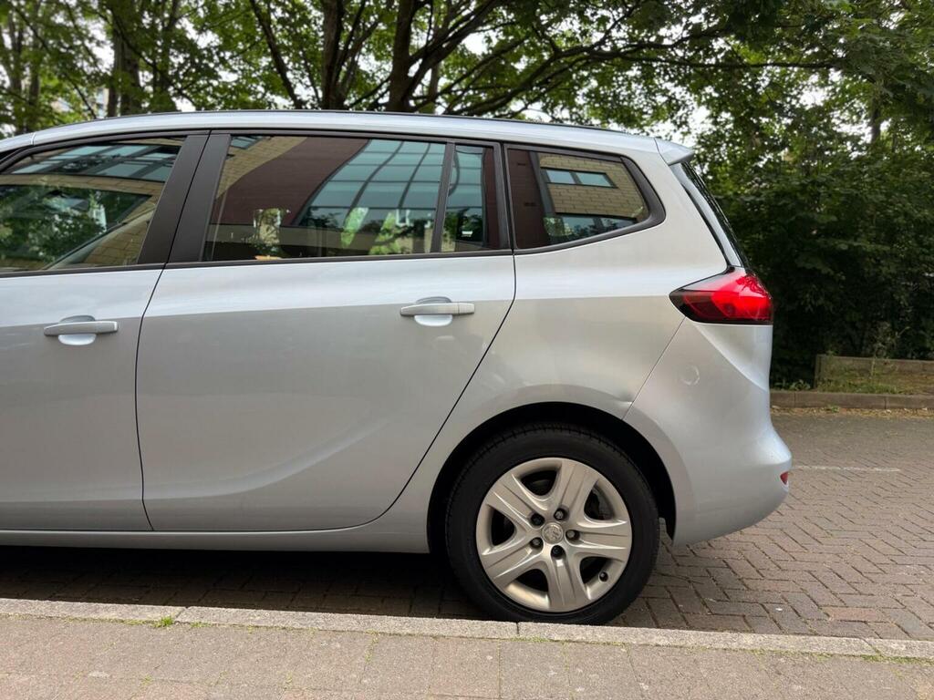 Vauxhall Zafira Tourer 1.4I Turbo Exclusiv Euro 6 201515 NU15YDP Silver #6