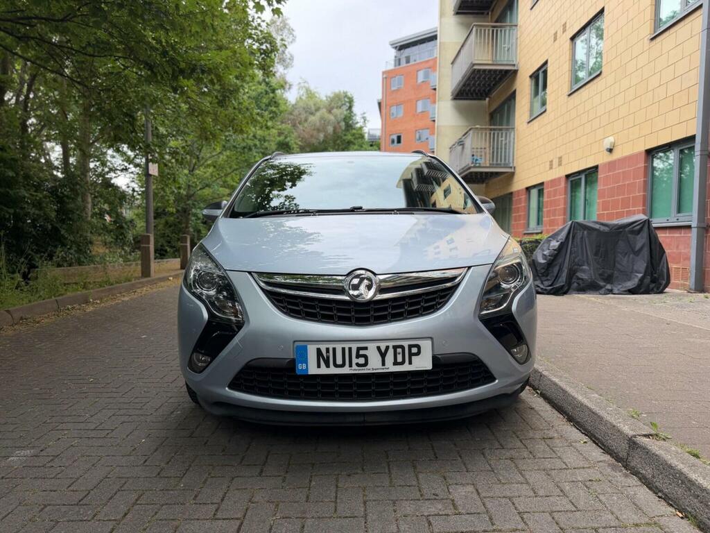 Vauxhall Zafira Tourer 1.4I Turbo Exclusiv Euro 6 201515 NU15YDP Silver #2