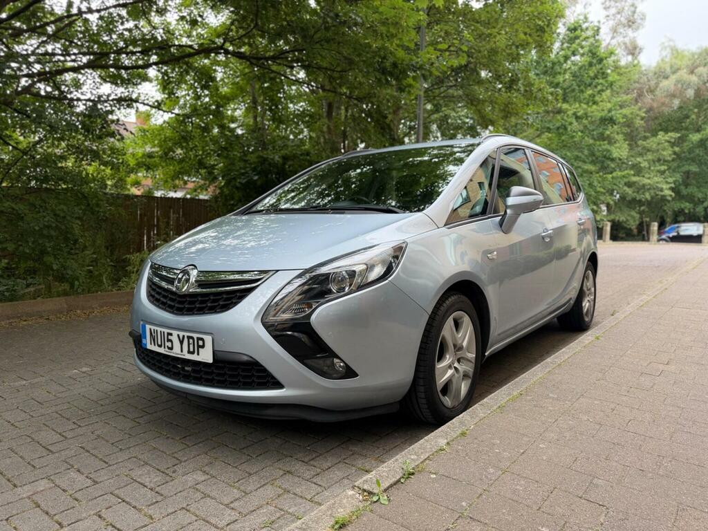 Vauxhall Zafira Tourer 1.4I Turbo Exclusiv Euro 6 201515 NU15YDP Silver #3