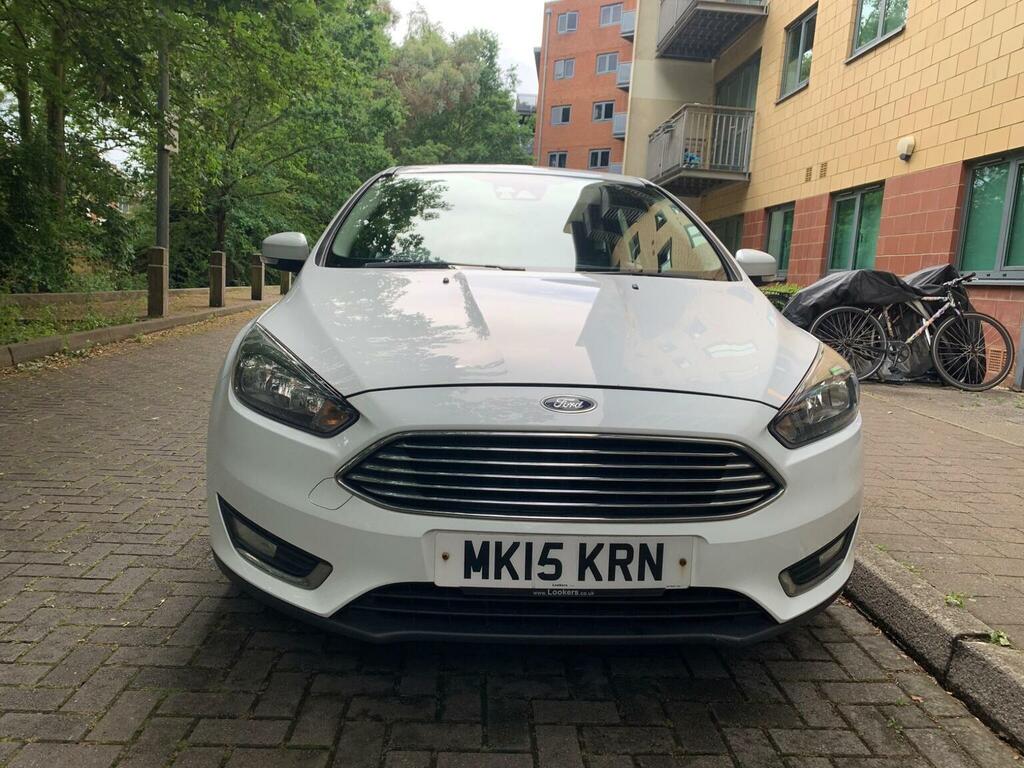 Ford Focus 1.0T Ecoboost Titanium Euro 6 Ss 201515 MK15KRN White #2
