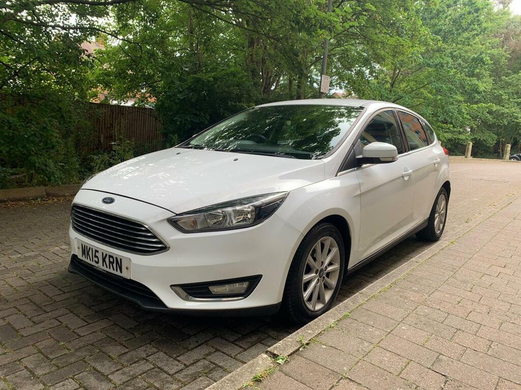 Ford Focus 1.0T Ecoboost Titanium Euro 6 Ss 201515 MK15KRN White #3