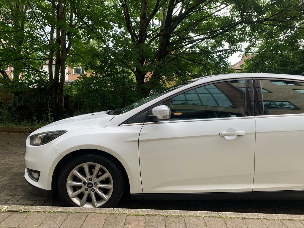 Ford Focus 1.0T Ecoboost Titanium Euro 6 Ss 201515 MK15KRN White #5