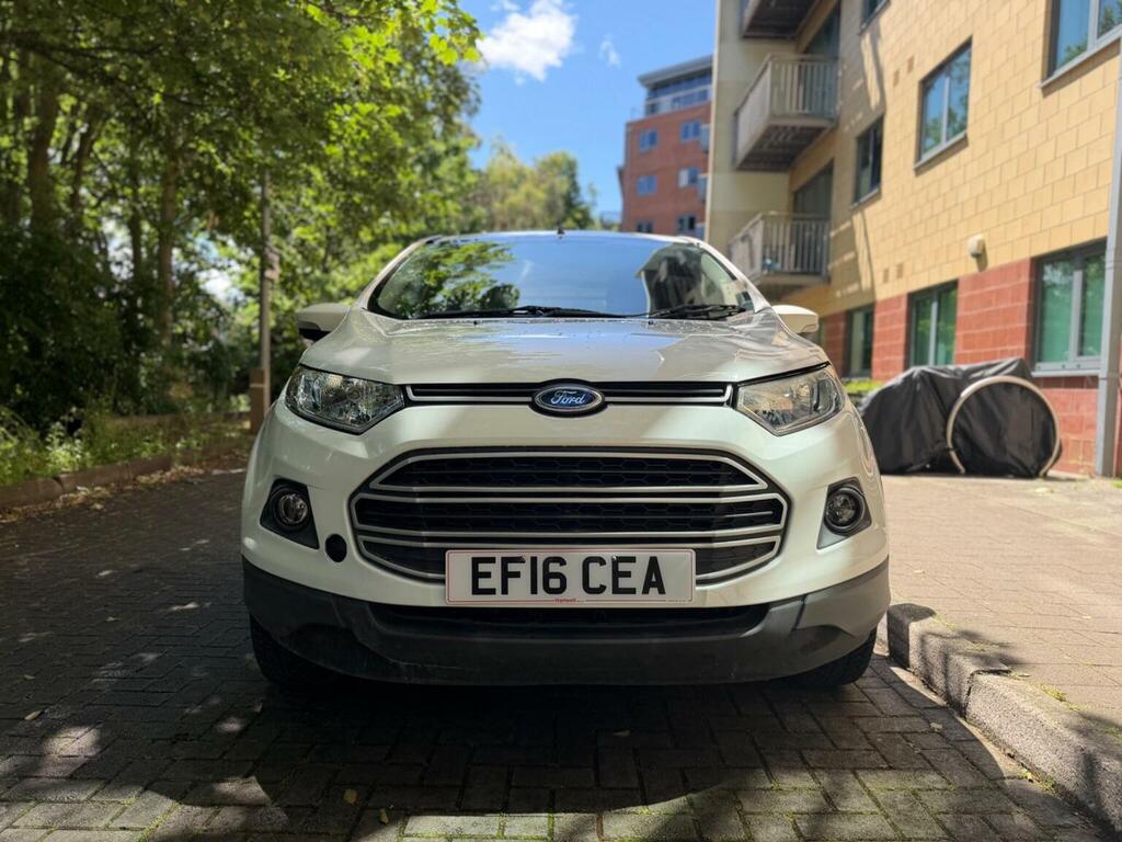 Ford Ecosport 1.0T Ecoboost Zetec 2Wd Euro 6 Ss White