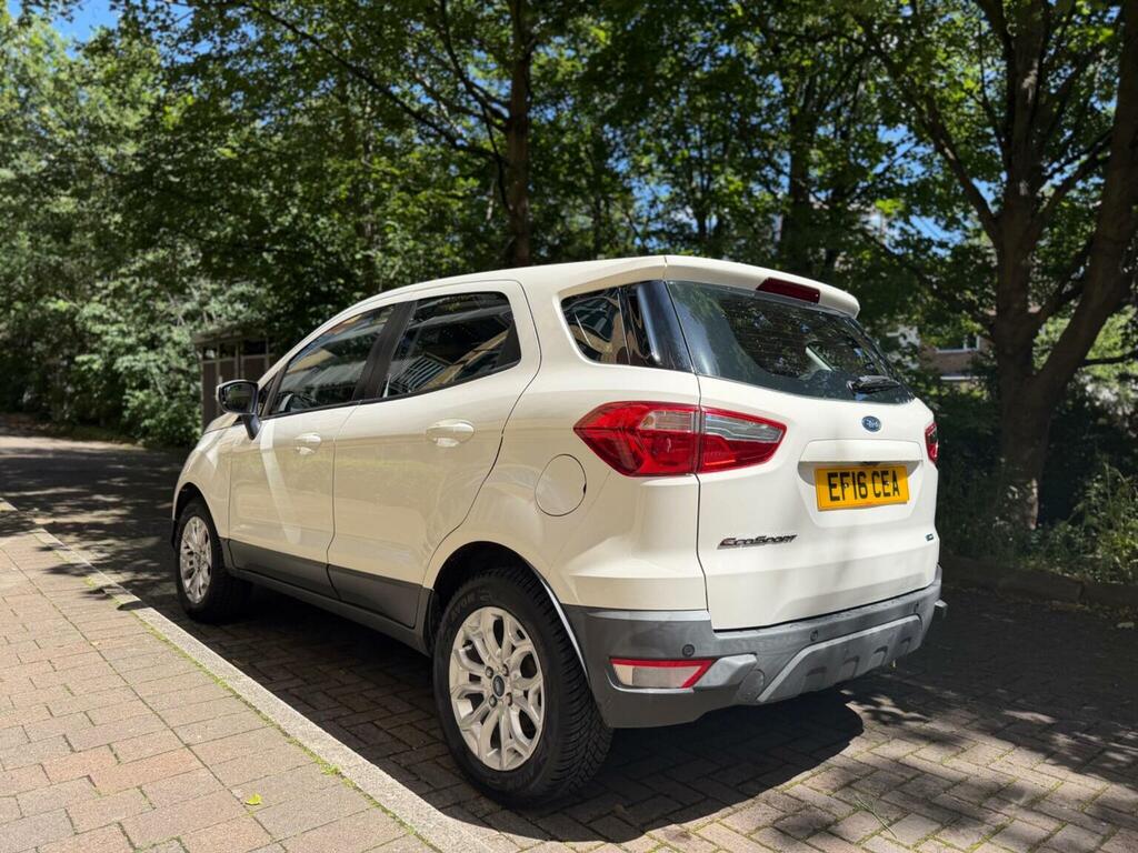 Ford Ecosport 1.0T Ecoboost Zetec 2Wd Euro 6 Ss White #6