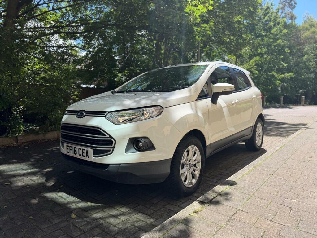 Ford Ecosport 1.0T Ecoboost Zetec 2Wd Euro 6 Ss White #2