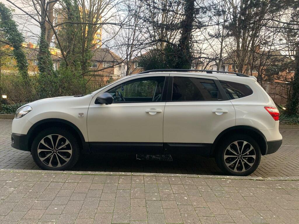 Nissan Qashqai+2 1.6 360 2Wd Euro 5 White #4