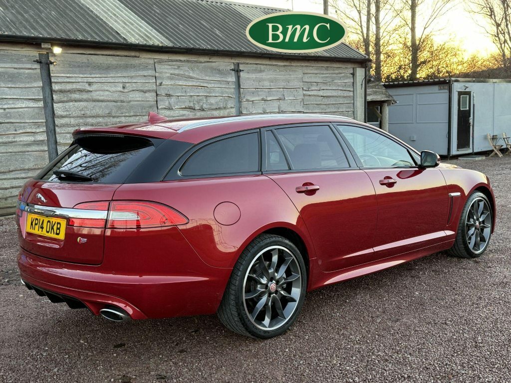 Jaguar XF 3.0D S V6 Portfolio Sportbrake Euro 5 S S 5 Red #6