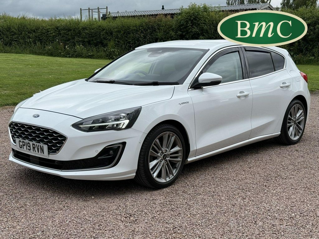 Ford Focus 1.0T Ecoboost Vignale Euro 6 S S GP19RVN White #3
