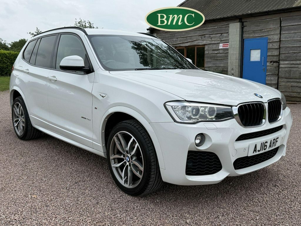 BMW X3 2.0 20D M Sport Xdrive Euro 6 S S White