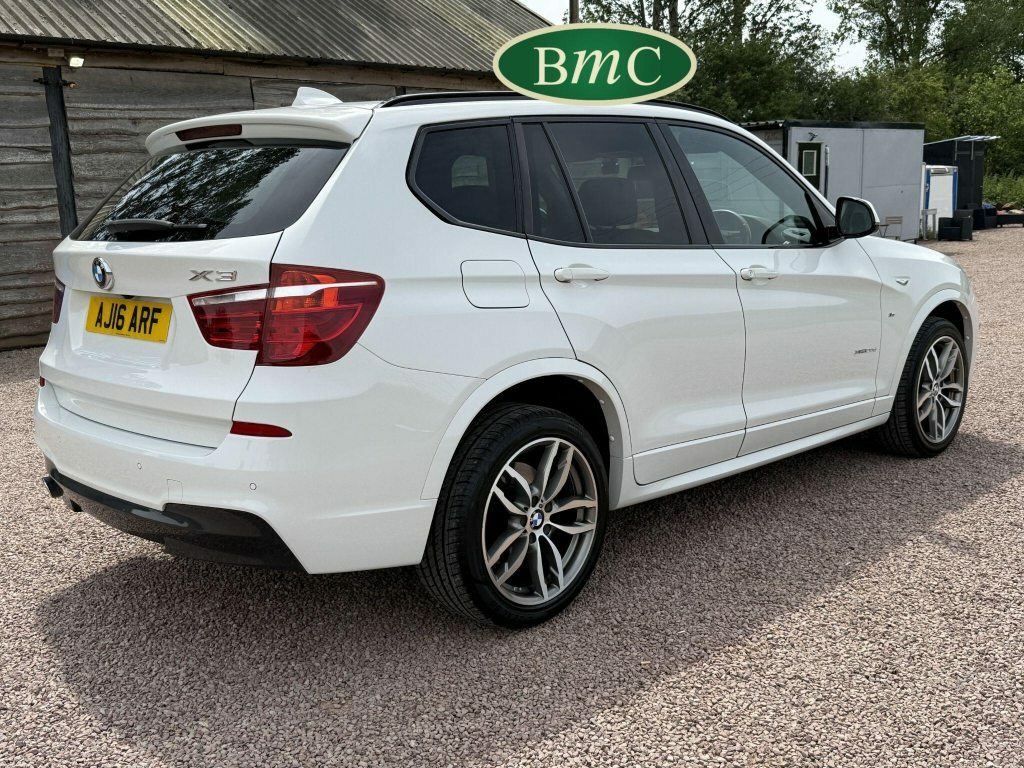 BMW X3 2.0 20D M Sport Xdrive Euro 6 S S White #6