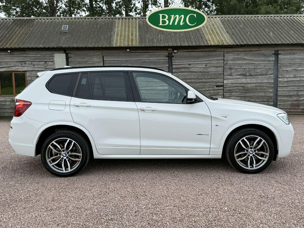 BMW X3 2.0 20D M Sport Xdrive Euro 6 S S White #2