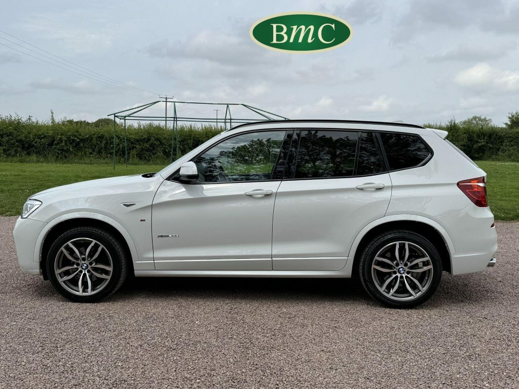 BMW X3 2.0 20D M Sport Xdrive Euro 6 S S White #4
