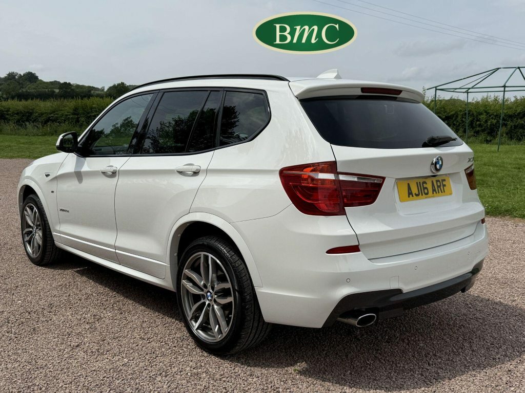 BMW X3 2.0 20D M Sport Xdrive Euro 6 S S White #5